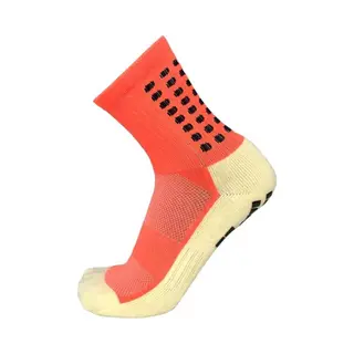 Gripsokken Voetbal Oranje - Sportsokken - Grip - One Size - Anti Blaren - Compressie - Prestatieverhogend - Tennis - Hardlopen - Handbal - Sporten -
