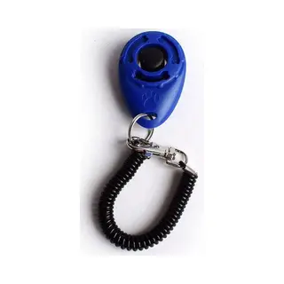 Clicker – Hond – Training – Honden Training – Met Bevestiging - Blauw