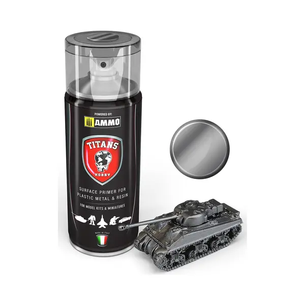Ammo by Mig Jimenez Gun Metal Primer - Titans Hobby thumbnail