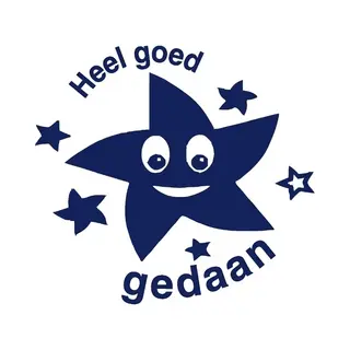 Posta Heel Goed Gedaan, 28x26 Mm