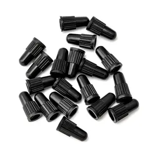 20 Stuks - Zwarte Ventieldopjes - Voor De Fiets & Auto - Presta/Frans Ventiel Ventieldoppen