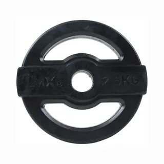 Lifemaxx Studio Pump Disc Halterschijf - 30 Mm - 2, 5 Kg - Zwart
