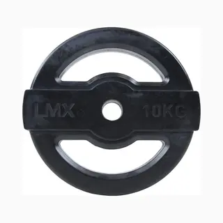 Lifemaxx Studio Pump Disc Halterschijf - 30 Mm - 10 Kg - Zwart