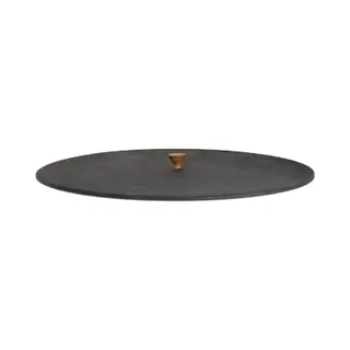 Ofyr - Deksel - Cortenstaal - Zwart - 100cm