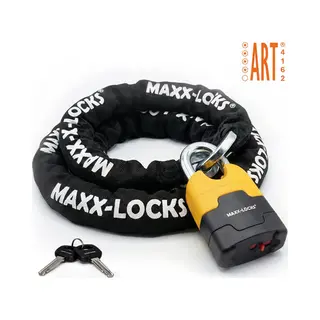 Maxx-Locks Ohura Art 4 Motorslot / Scooterslot - Kettingslot Met 12 Mm Dikke Schakels - Art Gekeurd Slot Voor Motor En Scooter & Brommer - 120 Cm