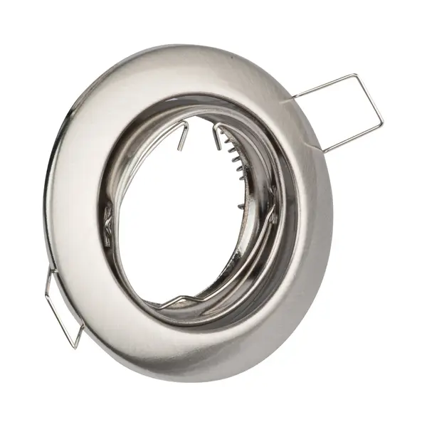 Bes Led Spot Armatuur GU10 - GU10 Inbouwspot - Rond - Chroom - Aluminium - Kantelbaar Ø82mm thumbnail