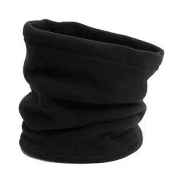 Nekwarmer Fleece Unisex - Zwart - One Size thumbnail