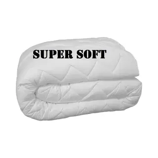 princessdekbedden Ultra Soft Princessdekbed Enkel -Eenpersoons-Xl-140x220 Cm- Anti Allergie-Wasbaar -Wit
