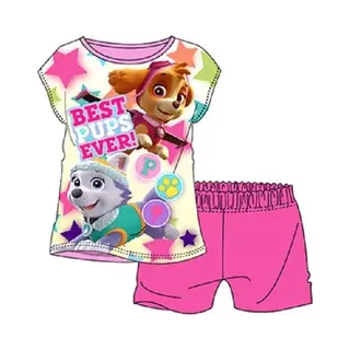 Nickelodeon Paw Patrol Shortama - Maat 92/98 - Roze