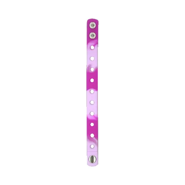 Aim Pvc Armband, Paars Tie Dye thumbnail