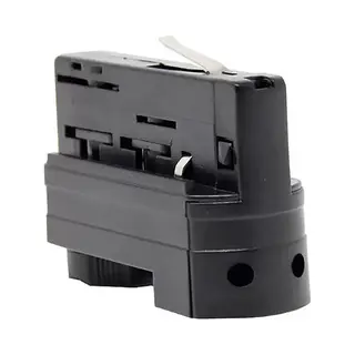 Bes Led Spanningsrail Connector Hanglamp - Facto - 3 Fase - Zwart