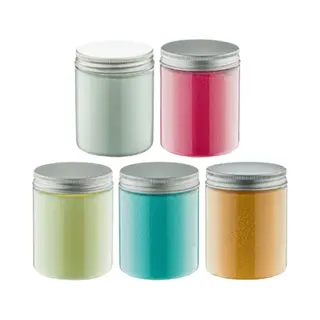 Claudius Cosmetics B.V. Scrubzout - 300 Gram - Set Van 5 Verschillende Geuren - Aluminium Deksel - Zen Moment, Hamam, Appel-Kaneel, Eucalyptus En Fruity Melon - Hydraterende