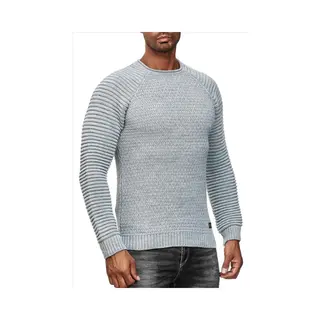 Rusty Neal RustyNeal - Heren Trui - Grijs - Longsleeve - Modernfit
