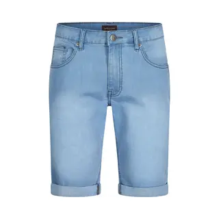 Cappuccino Italia - Heren Shorts Denim Short Light Wash - Blauw - Maat M