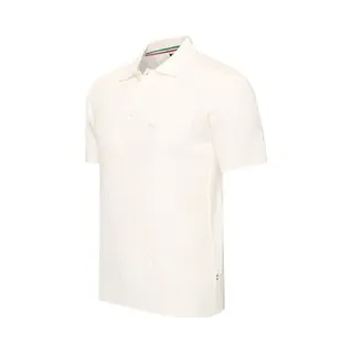 Cappuccino Italia Poloshirt Caorle Cable Knit Polo