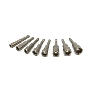 Hbm 8-delige Magnetische Dopsleutelset Met Hex Opname