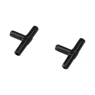Aqua Della Plastic T-stuk Voor Luchtslang 2ST - 4/6MM