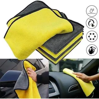 boutique winkel Zachte Microvezeldoek 30x30cm- Car Cleaning - Krasvrij -poetsdoek- Auto Poetsen-Auto Droogdoek-Auto Accessoires - Schoonmaakdoek - Detail