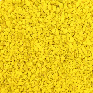LalaShops Aquariumgrind Geel - Bodembedekking Steentjes Gekleurd 4-6mm - 1KG