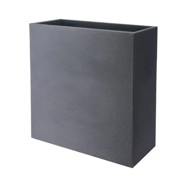 4gardenz® Stone Rechthoekige Plantenbak Voor Buiten - 60x60x26cm thumbnail