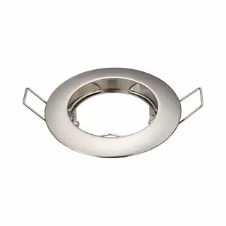 DiamantLED Inbouwspot Zilver - GU10 & MR16 - Mat Chroom - Behuizing Rond