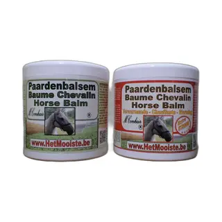 M.Comhair Paardenbalsem-extra Sterk- 1 Verwarmde Rode En 1 Verkoelende Groene Gel - 500 Ml- Promo
