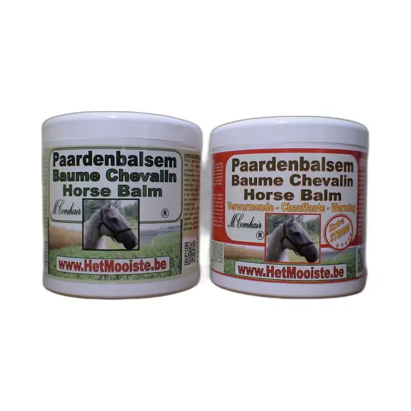 M.Comhair Paardenbalsem-extra Sterk- 1 Verwarmde Rode En 1 Verkoelende Groene Gel - 500 Ml- Promo thumbnail