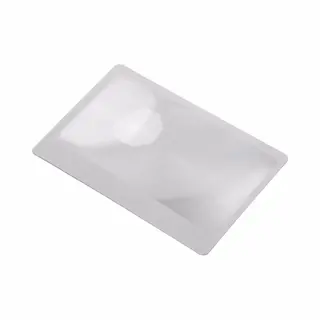 Loep Vergrootglas Helder Creditcard Formaat - Vol Model