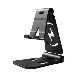 Pp Nieuwe Hoek Verstelbare Hoek Tablet Mobiele Telefoon Houders Zwart Kantoor Vaste Desktop Beugel Verticale Opvouwbare Smartphone Stands