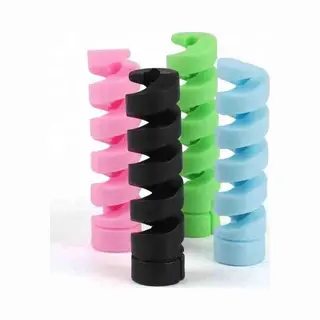Eastvita Kabel Beschermer | Cable Protector | Voor O.a. IPhone, Samsung | Spiraal 6 Stuks | Flexibel | Meerdere Kleuren Kabelbeschermers