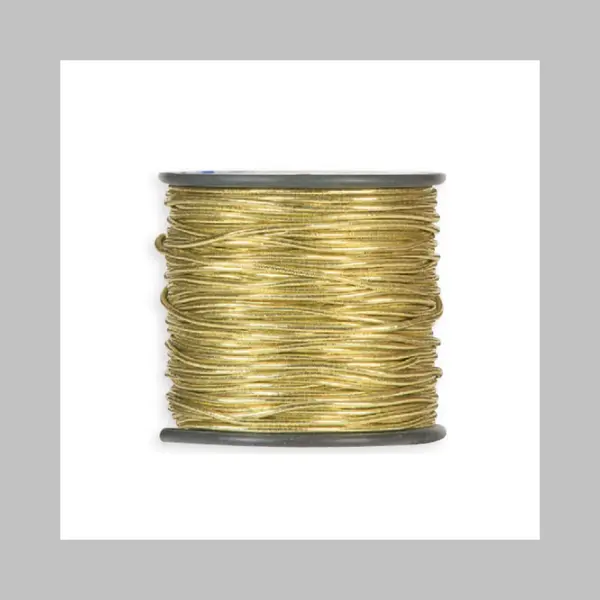 kadoonline Elastiek – 2mm X 50 Meter – Goud thumbnail