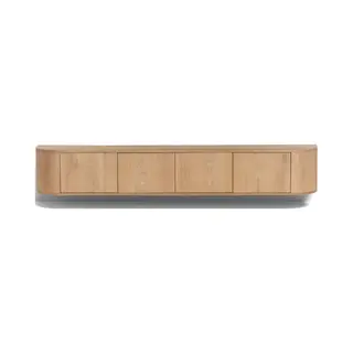 Livingfurn - Tv-Meubel Novero Zwevend - 35x220x33cm