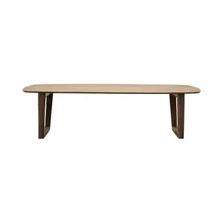 Livingfurn - Eetkamertafel Cortez - Bruin - Mangohout - 200 Cm