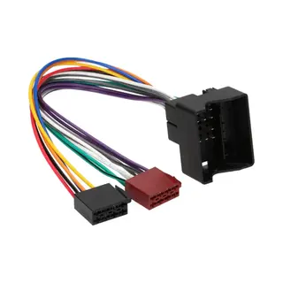 Acura, Bmw, Land Rover, Mini En Rover Quadlock Naar Iso Kabel - 0, 15 Meter