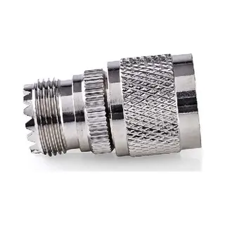 Antenne Adapter N Male - PL259 Female Zilver