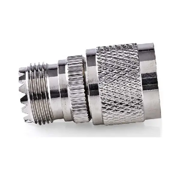 Antenne Adapter N Male - PL259 Female Zilver thumbnail