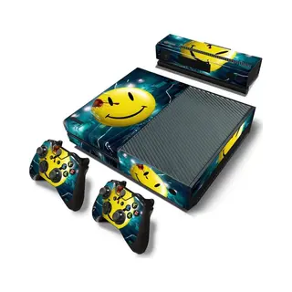 Xbox One Sticker | Xbox One Console Skin | Bloody Smile | Xbox One Smiley Sticker | Console Skin + 2 Controller Skins