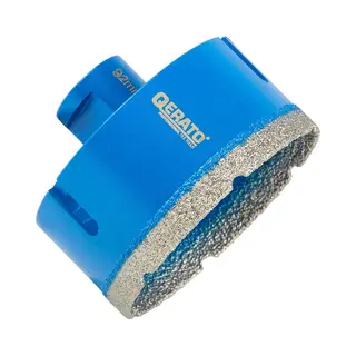 Qerato Diamantboor 92mm Droog - M14 - Tegelboor