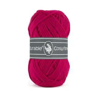 Durable Cosy Fine - Acryl En Katoen Garen - Deep Fuchsia 238 - 5 Bollen