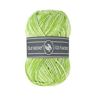 Durable Cosy Fine Faded Lime (352) - Acryl En Katoen Garen Tie-dye - 5 Bollen Van 50 Gram