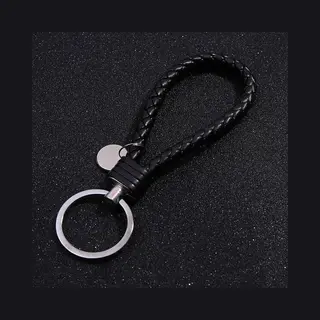 Mc Living Sleutelhanger Leer - Zwart