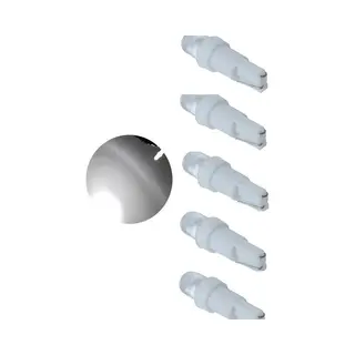 Auto LEDlamp |5x Autoverlichting Led T5 | Kleur Xenonwit | 12V Dc