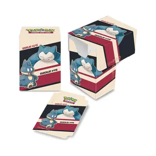 Ultra Pro Snorlax und Munchlax Full-View Deck Box für Pokémon