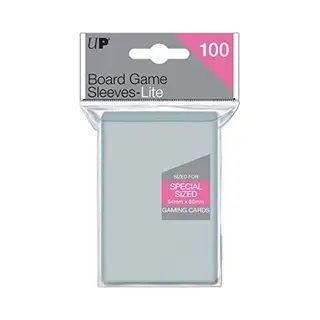 Ultra Pro Lite Board Game Sleeves - 54mm X 80mm (100 Ct.)