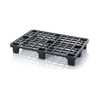Huchem Pallet 80x120 - Kunststof Pallets - Nestbaar - Met Beveiligingsrand