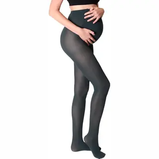 Mamsy Opaque Zwangerschapspanty 60den (Donker Groen | S)