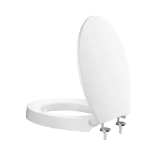 Cecipa Max Wc-brill - O-vorm - Toiletbril Softclose - Urea-formaldehyde Hars - Toiletverhoger 5 Cm - Belastbaar Tot 250 Kg - Easy Clean Functie -