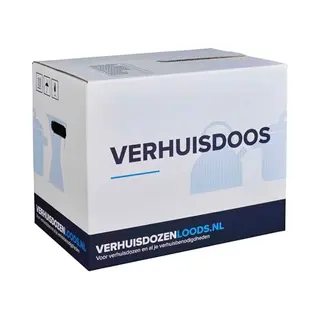 Verhuisservice+ Verhuisdozen Professioneel - 5 Stuks - 57 Liter - Autolock Verhuisdoos - Zelfsluitend - Stevig - Geen Tape Nodig - 40kg Laadvermogen