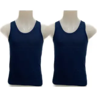 Embrator 2-stuks Jongens Hemdje Donkerblauw Maat 140/146