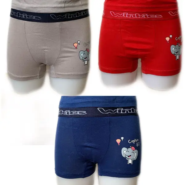Embrator 3-pack Jongens Boxershorts Bo Mix Maat 104/110 thumbnail